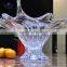 decortive large crystal fruit candy bowl