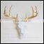 European style wall mounted antique resin wild animal head satue