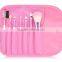 Portable 7pcs makeup brush professional makeup brush set Toiletry beauty makeup tools