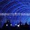 outdoor rubber cable led christmas lights with 100 leds twinkle strings