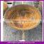 D50 D60 D72cm Rusty steel fire pit outdoor