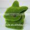fully covered moss rabbit flocking moss bunny craft for ornament