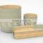 Lacquer bamboo salad bowls, spun bamboo trays