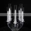 Popular crystal glass candelabra centerpieces for wedding