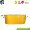 Metal champagne stainless steel bucket garden pots