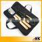 3Pcs Rubber Wood Handle BBQ Tool Set Barbeque