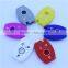 High Quality 3 buttons with hole Silicone Car Key Cover Case for Mercedes-benz remote keys in stock