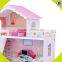2017 New Design Girls Miniature Toys Wooden Doll House Kits W06A083