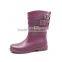 good shape mid-tube fashion rain boots for women from QINGHONG Factory