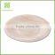 Biodegradable Dinner Disposable Round Wooden Plate From Hywoodstick