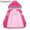 oem factory children boutique kids clothing girls softshell jacket