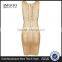 MGOO High Quality Wholesale OEM/ODM Gold Bandage Spandex Dress For Ladies Mini Bodycon Sheath Sexy Club Dress H838