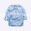 2017 Spring kids clothes wholesale fashion cotton design baby gilrs/boys blouse