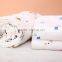 47"X47" baby swaddle muslin blanket with customized gift packing for Amazon selling