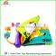 0-12 Month Baby Rattles Teether Toys Soft Plush Waterproof Baby Bath Book