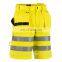 Cotton hi vis safety engineer welder cargo reflective work pants
