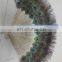 Small fan 30cm-55cm wide peacock feather fan for party