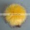 Big faux fox fur pompom fake fur ball accessory handmade wholesale