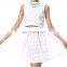 Custom Women Suits White Lace Fashion Trend Women Skirt Suits