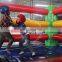 kids inflatable boxing with gloves and helmets/inflatable boxing ring for sale