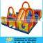 Giant inflatable comb obstacle for jumping
