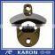 quality die casting wall mounted beer bottle opener in alloy