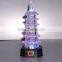 led acrylic tower christmas decoration light