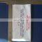 Customized White Cover Printed Pvc Document Sleeve Size at 13*25cm