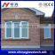 insulated glass anti-aging china top brand 3 panel triple pvc casement window