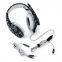 PC stereo led wireless gaming headset game earphones with microphone
