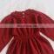 2020 autumn new girls sweater skirt mid-length  collar sweet Korean waist dress