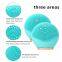 Silicone Facial cleansing Brush Mini Rounded Waterproof Electric Face Massager