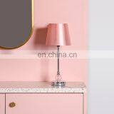 Popular Design Nordic Style Living Room Pink Modern Study Desk Lamp for Home Decor
