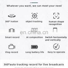 Best Quality Smart Selfie Stick Auto-Face Tracking Moving Tripod Gimbal 360 Rotation Face Robot Shooting Stand for Phone Tablet thumbnail-5