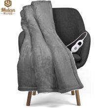 Customized Flannel Electric Blanket, Heated Throw Over Blanket thumbnail-1