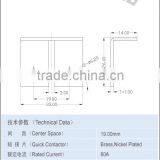 19.00mm Electronic Components Copper Terminal thumbnail-2