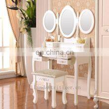 MDF Dressing Table White New Design Dresser, Wholesale Wood Make up Table