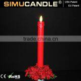 Home Decoration Flameless LED Taper Candle Light With USA, EU Patent thumbnail-2