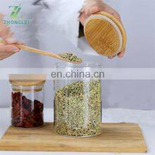 Sealed Canister Tea Canister Dried Fruit Food Storage Bottle Grain Storage Jar Glass Jar Display Bottle Seasoning Jar thumbnail-5