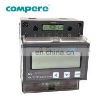 Single Phase and 2 Phase Power Consumption Electrical Devices Volt Amp hz Kwh Meters
