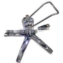 QCP-E06 Salon Hairdressing Vintage Heavy Duty Massage Bed Hydraulic Stylist Leg Office Barber Chair Base Chrome Iron Star Base thumbnail-3
