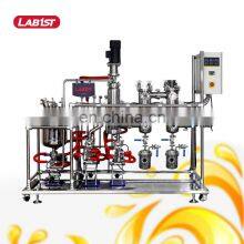 Turnkey Stainless Steel Wiped Film Crude Molecule System Equipment Apparatus Short Path Molecular Distillation