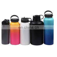 Hot And Cold Custom Logo 32Oz 64 Oz Thermal Drink Bottle Double Wall Vacuum Insulated Stainless Steel Water Bottle
