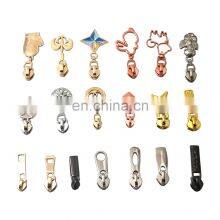 Custom Logo Zinc Alloy Metal Zipper Pull Creative Pattern Design Zipper Slider For Jacket Handbag thumbnail-4