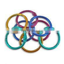 Fashion High Quality Metal Colored Book Rings thumbnail-1