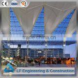 China Long Span Light Steel Space Frame Airport Terminal thumbnail-6