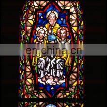 Custom Church Stained Glass Sheets Tiffany Style Glass Decorate Colored Art Glass Sheets For Window thumbnail-5