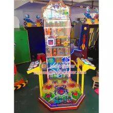 Guangdong Zhongshan Tai Le Play Children's Indoor Video Game Carnival Play Bean Bean Whack-a-mole Button Pat Music Bug Fighting Three People Online Battle thumbnail-5