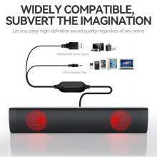 New Design S10 Computer Speaker Desktop Colorful Backlight Waterproof Wired Hi-fi Sound Noise Canceling Smart Home Speaker thumbnail-4