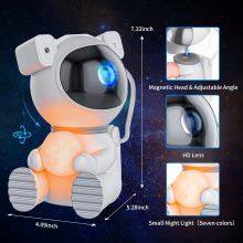 Nebula Galaxy Projector Astronaut Lamp Remote Control Smart Sky Projector With Moon Night Light For Child Adults thumbnail-4